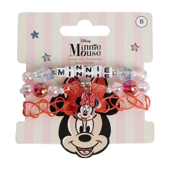 Zestaw 3 bransoletek Disney Minnie- Zdjęcie 2