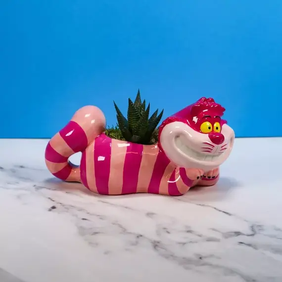 Doniczka / przybornik 3D Disney Alicja w Krainie Czarów - Kot z Cheshire- Zdjęcie 4