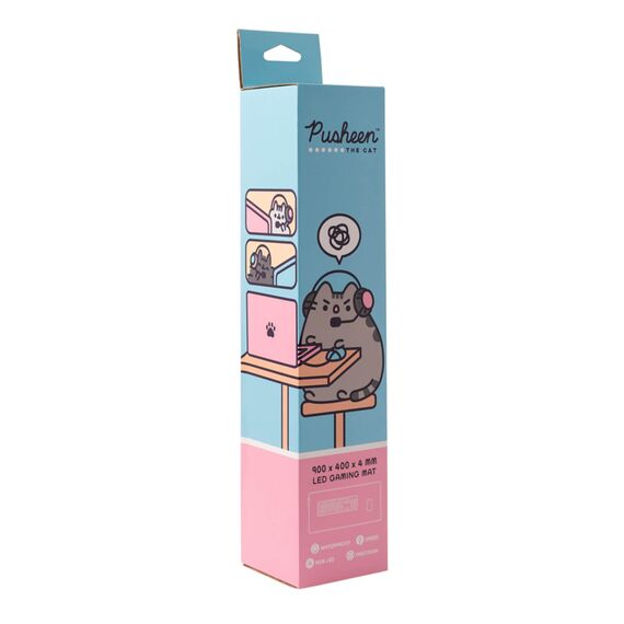 Podkładka pod mysz dla graczy XL Pusheen (podświetlana)- Zdjęcie 2