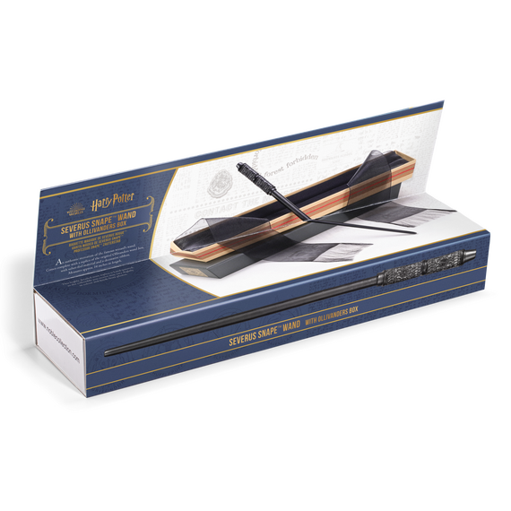 Różdżka Harry Potter 1/1 - Professor Snape Wand in Ollivanders Box- Zdjęcie 4