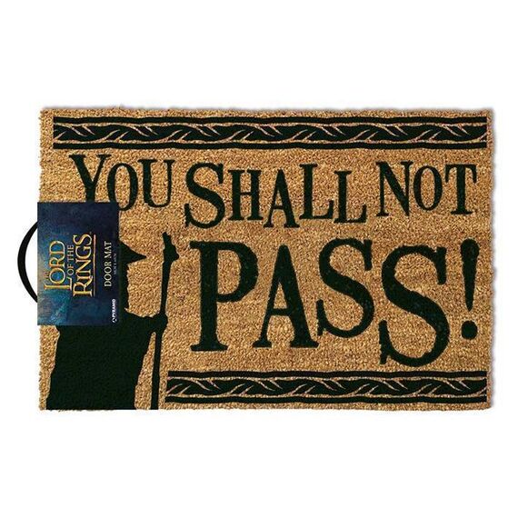 Wycieraczka Lord of the Rings - You Shall Not Pass 40 x 60 cm