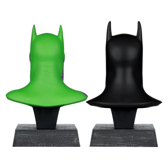 Zestaw 2 Mini Replik DC Direct (Batman: Knightfall & Hush) 1/3 - Maska Batmana (Jokerized) (Gold Label)- Zdjęcie 4