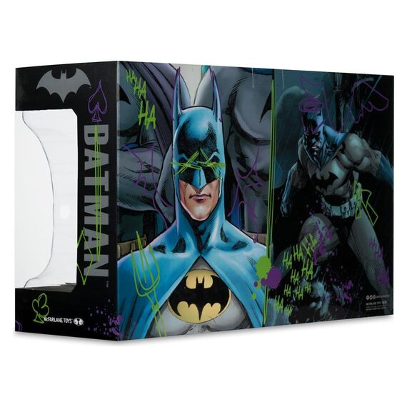 Zestaw 2 Mini Replik DC Direct (Batman: Knightfall & Hush) 1/3 - Maska Batmana (Jokerized) (Gold Label)- Zdjęcie 7