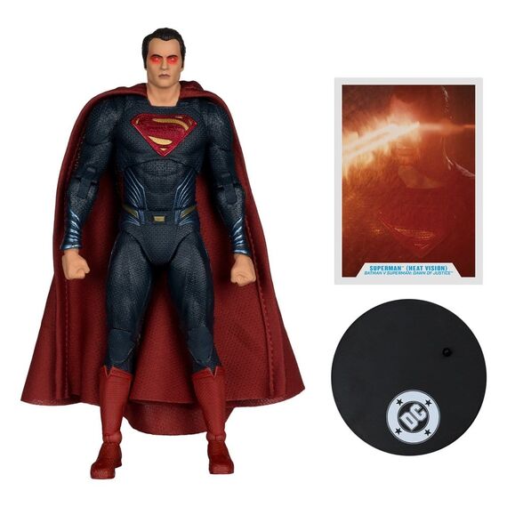 Figurka DC Multiverse (Batman v Superman: Dawn of Justice) - Superman (Heat Vision)- Zdjęcie 6
