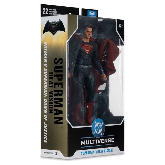 Figurka DC Multiverse (Batman v Superman: Dawn of Justice) - Superman (Heat Vision)- Zdjęcie 8