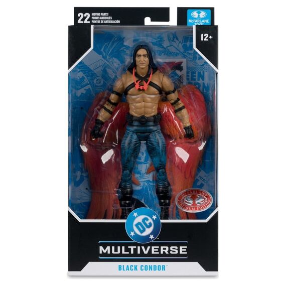 Figurka DC Multiverse (DC Classics) - Black Condor (Red Platinum Edition)- Zdjęcie 7