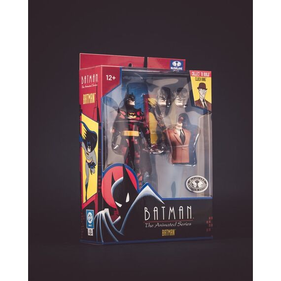 Figurka DC Direct (Batman: The Animated Series) - Batman (BAF Clock King) [Platinum Edition]- Zdjęcie 3