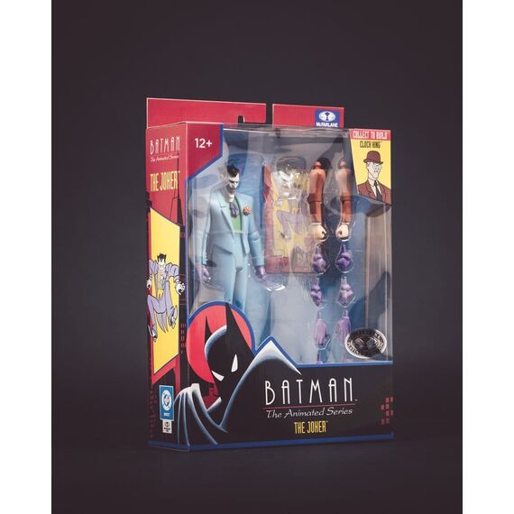 Figurka DC Direct (Batman: The Animated Series) - Joker Blue Suit (BAF Clock King) [Platinum Edition]- Zdjęcie 3