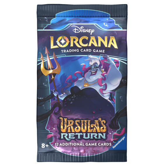Karty do gry Disney Lorcana TCG The Return of Ursula (Booster) Wersja Angielska