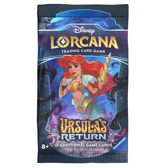 Karty do gry Disney Lorcana TCG The Return of Ursula (Booster) Wersja Angielska- Zdjęcie 3