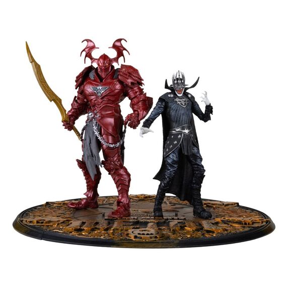 Zestaw 2 figurek DC Multiverse McFarlane Collector Edition - Merciless (Dark Multiverse) & Batman who laughs (Knight Armor)- Zdjęcie 2