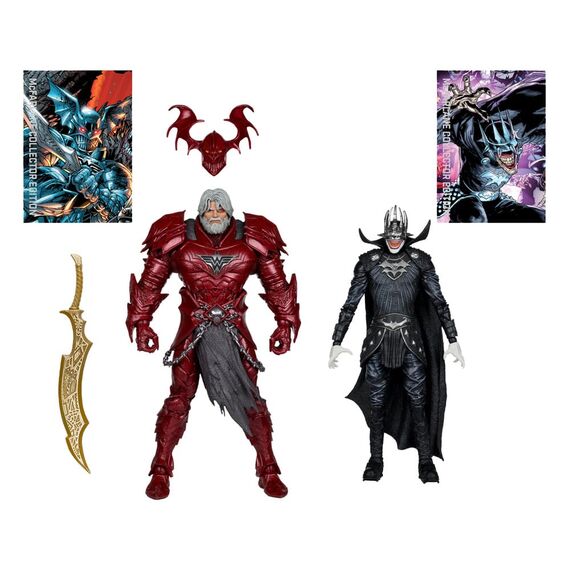 Zestaw 2 figurek DC Multiverse McFarlane Collector Edition - Merciless (Dark Multiverse) & Batman who laughs (Knight Armor)- Zdjęcie 3