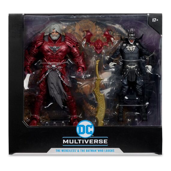 Zestaw 2 figurek DC Multiverse McFarlane Collector Edition - Merciless (Dark Multiverse) & Batman who laughs (Knight Armor)- Zdjęcie 9