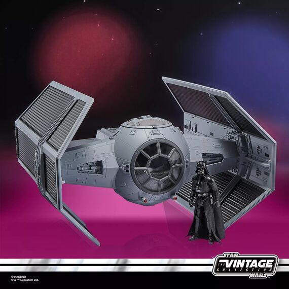 Pojazd z figurką Star Wars Vintage Collection - Darth Vader's Tie Advanced & Darth Vader