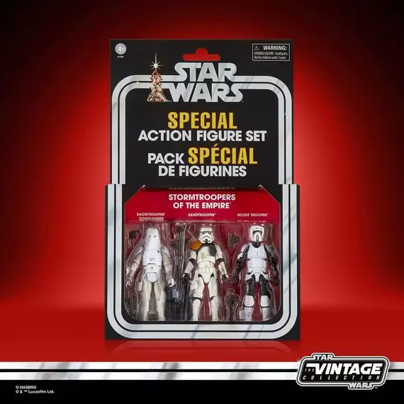 Zestaw 3 figurek Star Wars Vintage Collection - Stormtrooper of the Empire- Zdjęcie 2