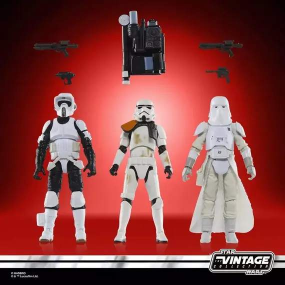 Zestaw 3 figurek Star Wars Vintage Collection - Stormtrooper of the Empire- Zdjęcie 4