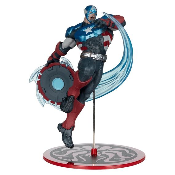 Figurka Marvel Rivals 1/10 - Captain America- Zdjęcie 2