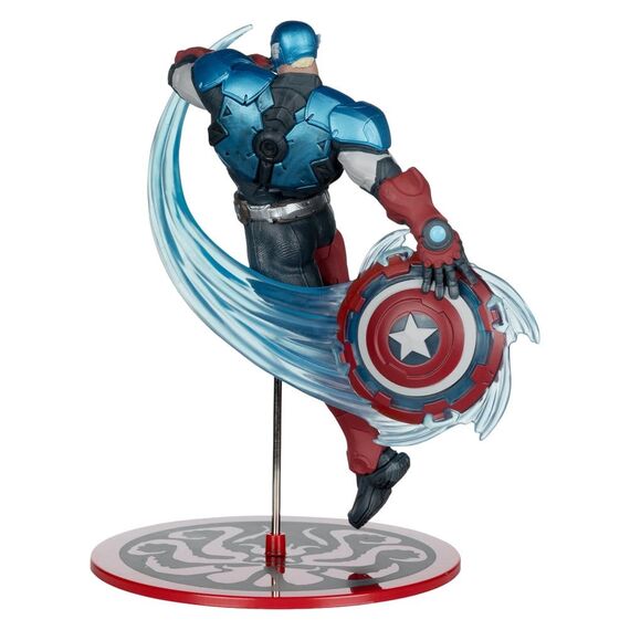 Figurka Marvel Rivals 1/10 - Captain America- Zdjęcie 3