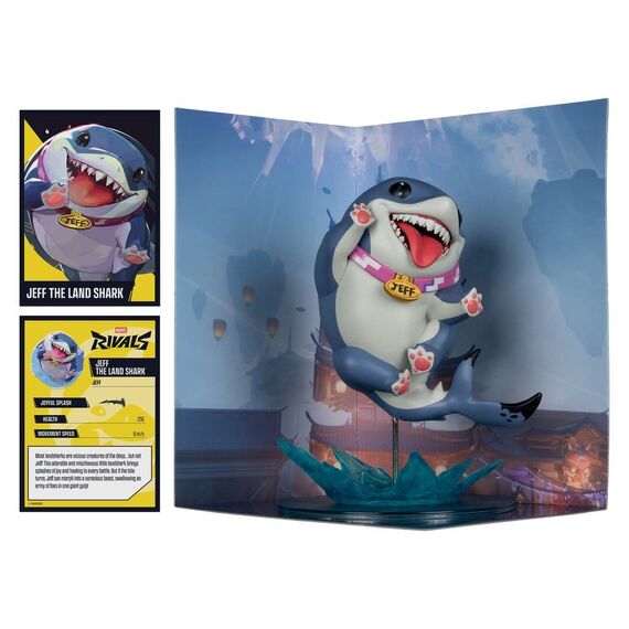Figurka Marvel Rivals 1/10 - Jeff the Land Shark- Zdjęcie 6