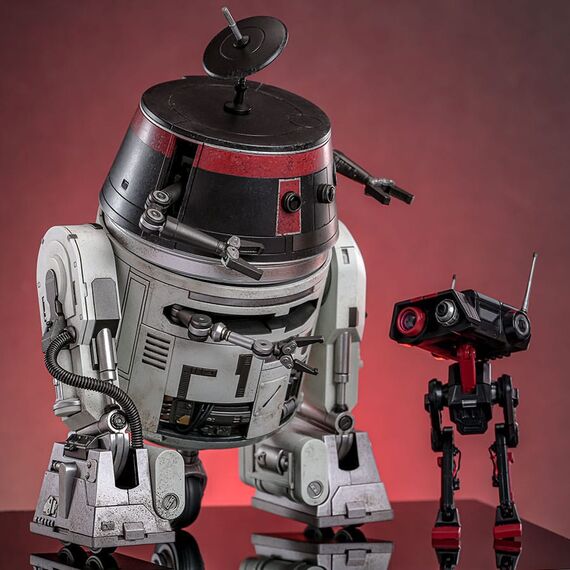 Zestaw figurek Star Wars Hot Toys Exclusive 1/6 - Chopper (C1-10P) & BD-1 (Imperial Disguise)- Zdjęcie 17