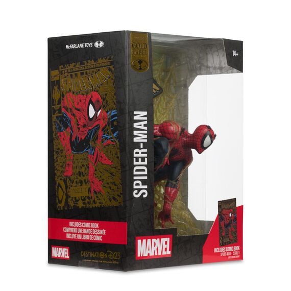 Figurka z komiksem Marvel 1/6 - Spider-Man (Spider-Man # 1 Gold Edition) [Gold Label]- Zdjęcie 9
