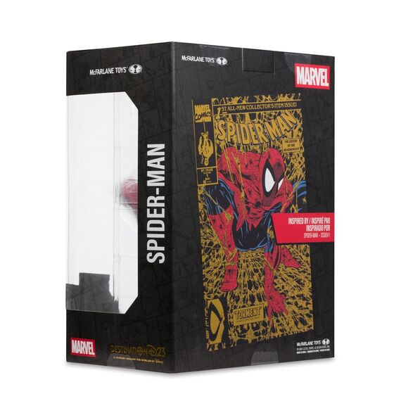 Figurka z komiksem Marvel 1/6 - Spider-Man (Spider-Man # 1 Gold Edition) [Gold Label]- Zdjęcie 10