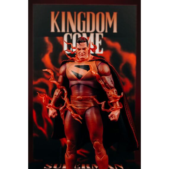 Figurka DC Multiverse McFarlane Cover Recreations - Superman (Kingdom Come) [Gold Label]- Zdjęcie 19