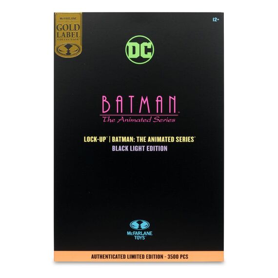 Figurka DC Multiverse (Batman: The Animated Series) - Lock-Up (Black Light Edition) [Gold Label]- Zdjęcie 8