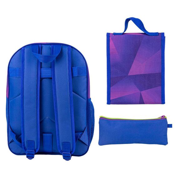 Zestaw szkolny dla dzieci Sonic Prime (piórnik, torba na jedzenie i plecak 42 cm)- Zdjęcie 2