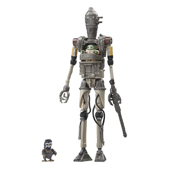 Zestaw 3 figurek Star Wars: The Mandalorian Vintage Collection - IG-12, Grogu & Anzellan- Zdjęcie 4
