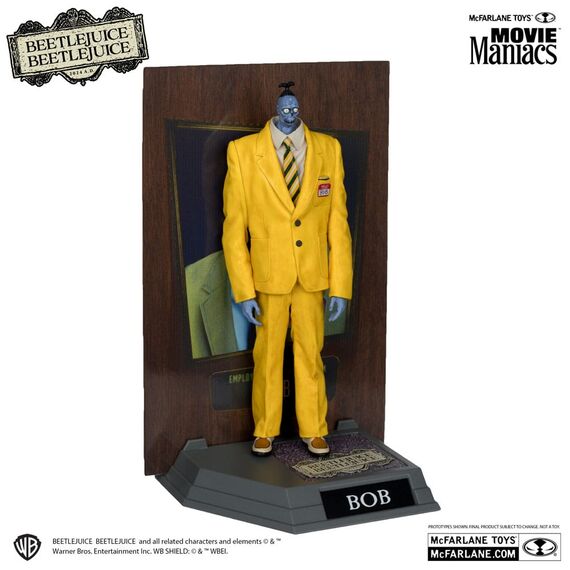 Figurka Beetlejuice Beetlejuice Movie Maniacs - Shrinker Bob- Zdjęcie 4