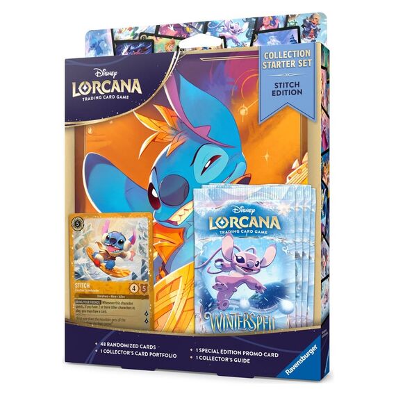 Gra karciana Disney Lorcana - Collection Starter Set Stitch Edition (Wersja Angielska)- Zdjęcie 2