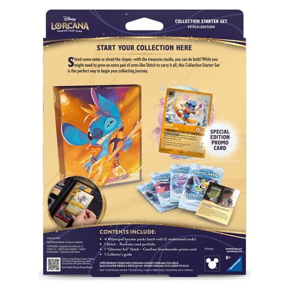 Gra karciana Disney Lorcana - Collection Starter Set Stitch Edition (Wersja Angielska)- Zdjęcie 3