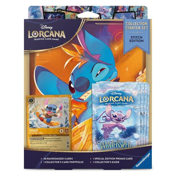 Gra karciana Disney Lorcana - Collection Starter Set Stitch Edition (Wersja Angielska)- Zdjęcie 4