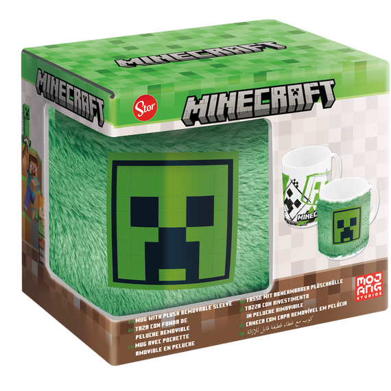 Kubek w futerku Minecraft (325 ml)- Zdjęcie 3