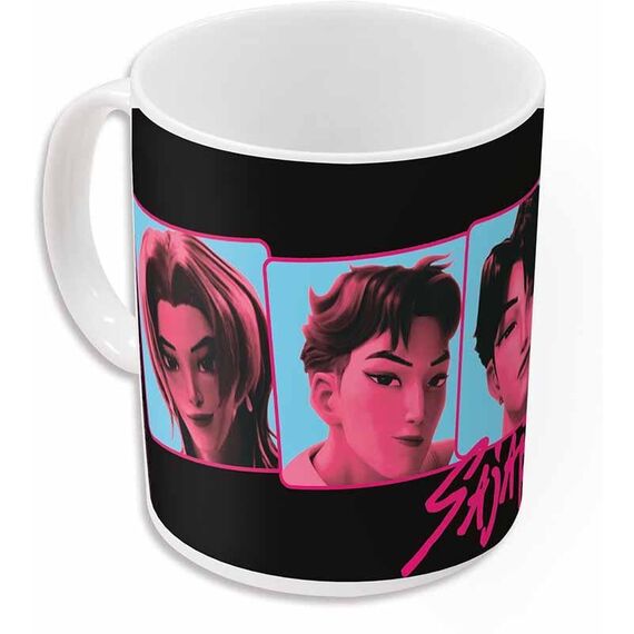 Kubek zmieniający kolor KPop Demon Hunters - Saja Boys (325 ml)- Zdjęcie 4