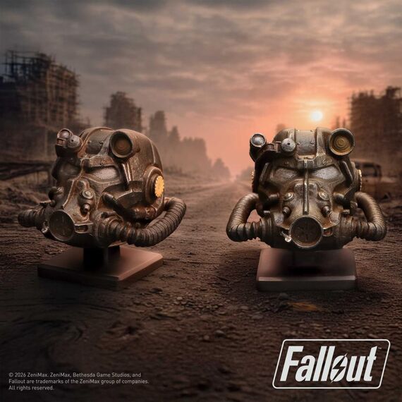 Mini replika Fallout - Hełm T-60 11 cm