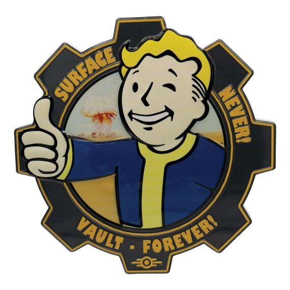 Ozdoba na ścianę Fallout - Vault Boy