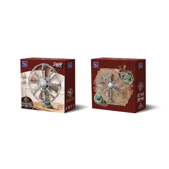 Klocki Pantasy Retro Collection - Table Fan- Zdjęcie 3