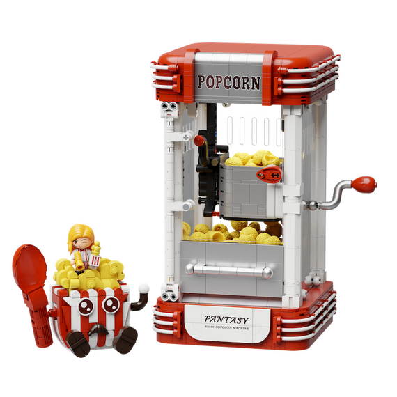 Klocki Pantasy Retro Collection - Popcorn Machine