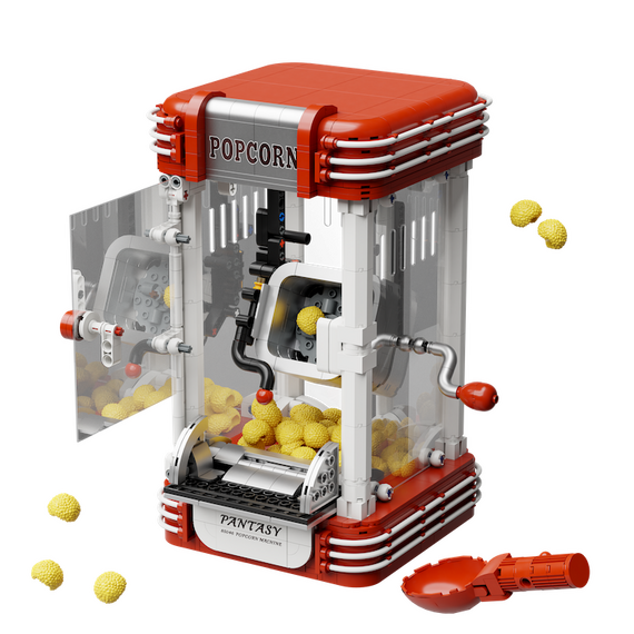 Klocki Pantasy Retro Collection - Popcorn Machine- Zdjęcie 3