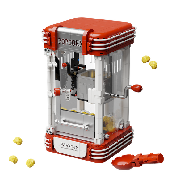 Klocki Pantasy Retro Collection - Popcorn Machine- Zdjęcie 4