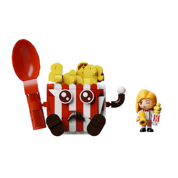 Klocki Pantasy Retro Collection - Popcorn Machine- Zdjęcie 5