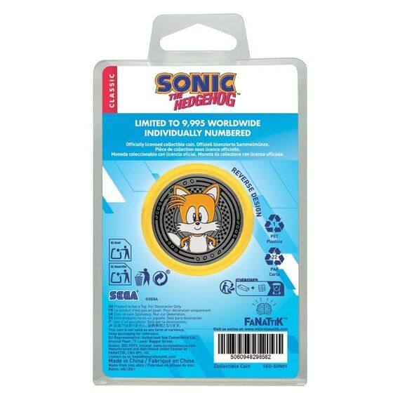Moneta limitowana Sonic the Hedgehog - Sonic & Tails- Zdjęcie 4