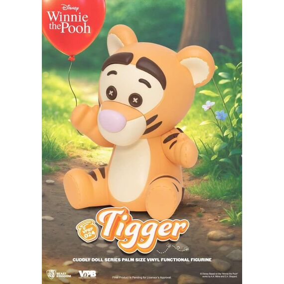 Figurka skarbonka Disney Kubuś Puchatek Cuddly Doll - Tygrys- Zdjęcie 2