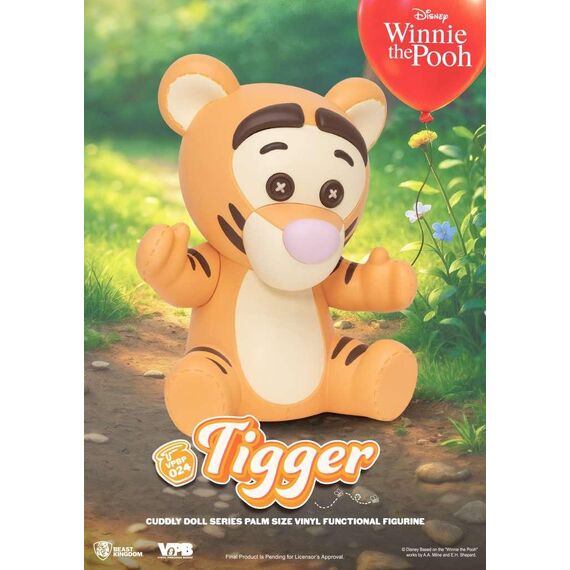 Figurka skarbonka Disney Kubuś Puchatek Cuddly Doll - Tygrys- Zdjęcie 3