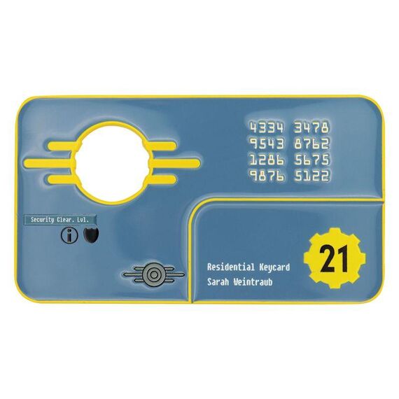 Replika limitowana Fallout New Vegas - Vault 21 Security Card- Zdjęcie 2