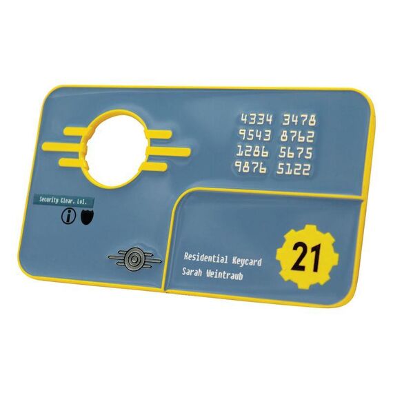 Replika limitowana Fallout New Vegas - Vault 21 Security Card- Zdjęcie 3