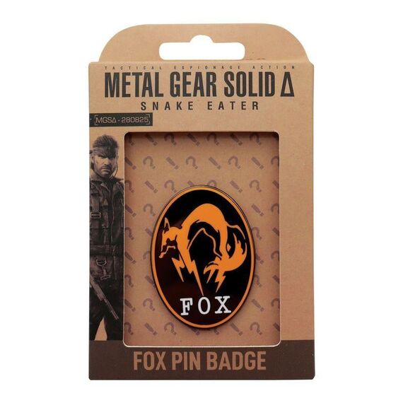 Przypinka limitowana  Metal Gear Solid Delta: Snake Eater - Fox- Zdjęcie 3
