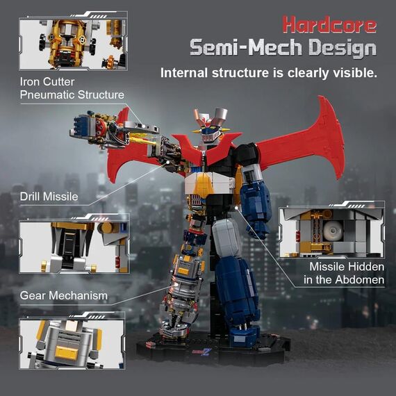 Klocki Mazinger Z Mechanical- Zdjęcie 2